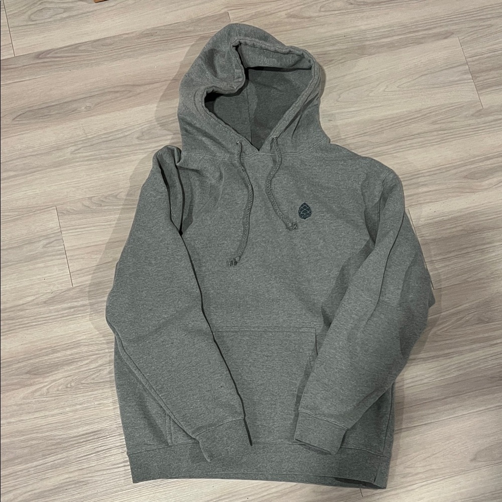 Stio Charcoal Gray Men's Hoodie - Picture 2 of 4